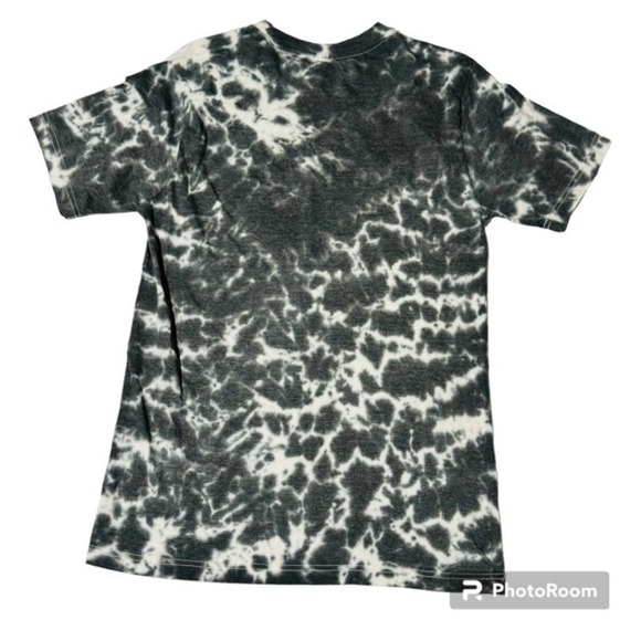 Easy-E Bl Wh Tie Dye Tshirt Hip Hop NWA Ruthless Records Compton Rap Size L - Picture 4 of 4